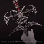 Espada Daga abre carta Frostmourne Arthas Lich King Warcraft plateado - Imagen 6