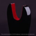 Kake simple para katana | Soporte de exhibición en madera laqueada - Imagen 4