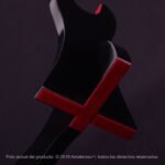 Kake simple para katana | Soporte de exhibición en madera laqueada - Imagen 5