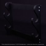 Kake doble de pared para katana | Soporte de exhibición en madera