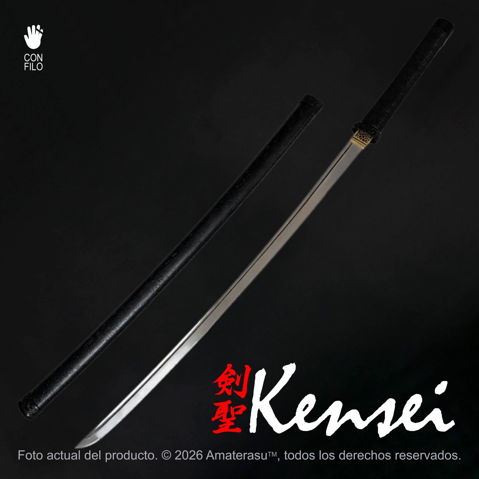 Katana Aikuchi Kensei Gekkō