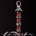 Mini Espada Frostmourne Arthas Lich King Warcraft - Adorno de Escritorio - Imagen 6