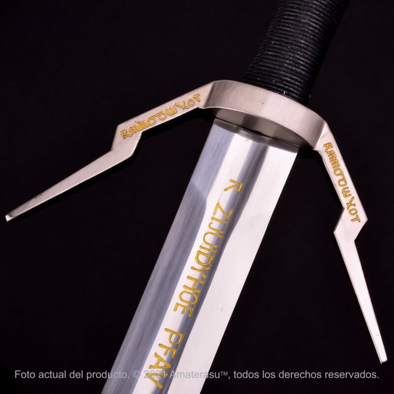 Espada Kensei Plata de Geralt de Rivia (The Witcher 3)