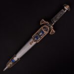 Daga Ceremonial Precolombina Azteca Maya Inca - Imagen 3