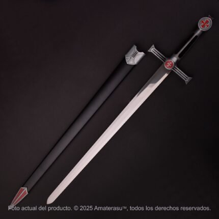 Espadín Ceremonial Templario Cruz Patada