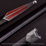 Espadín Ceremonial Templario Cruz Patada Roja - Imagen 8