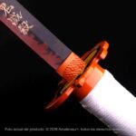 Mini Katana Nichirin Kyojuro Rengoku - Demon Slayer - Kimetsu no Yaiba - Imagen 6