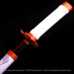 Mini Katana Nichirin Kyojuro Rengoku - Demon Slayer - Kimetsu no Yaiba - Imagen 8