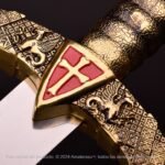 Espada Templaria Cruzada Sigillum Militum Xpisti - Imagen 5