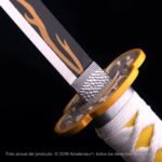 Mini Katana Nichirin Zenitsu Zenitsu Agatsuma - Demon Slayer - Kimetsu no Yaiba - Imagen 4