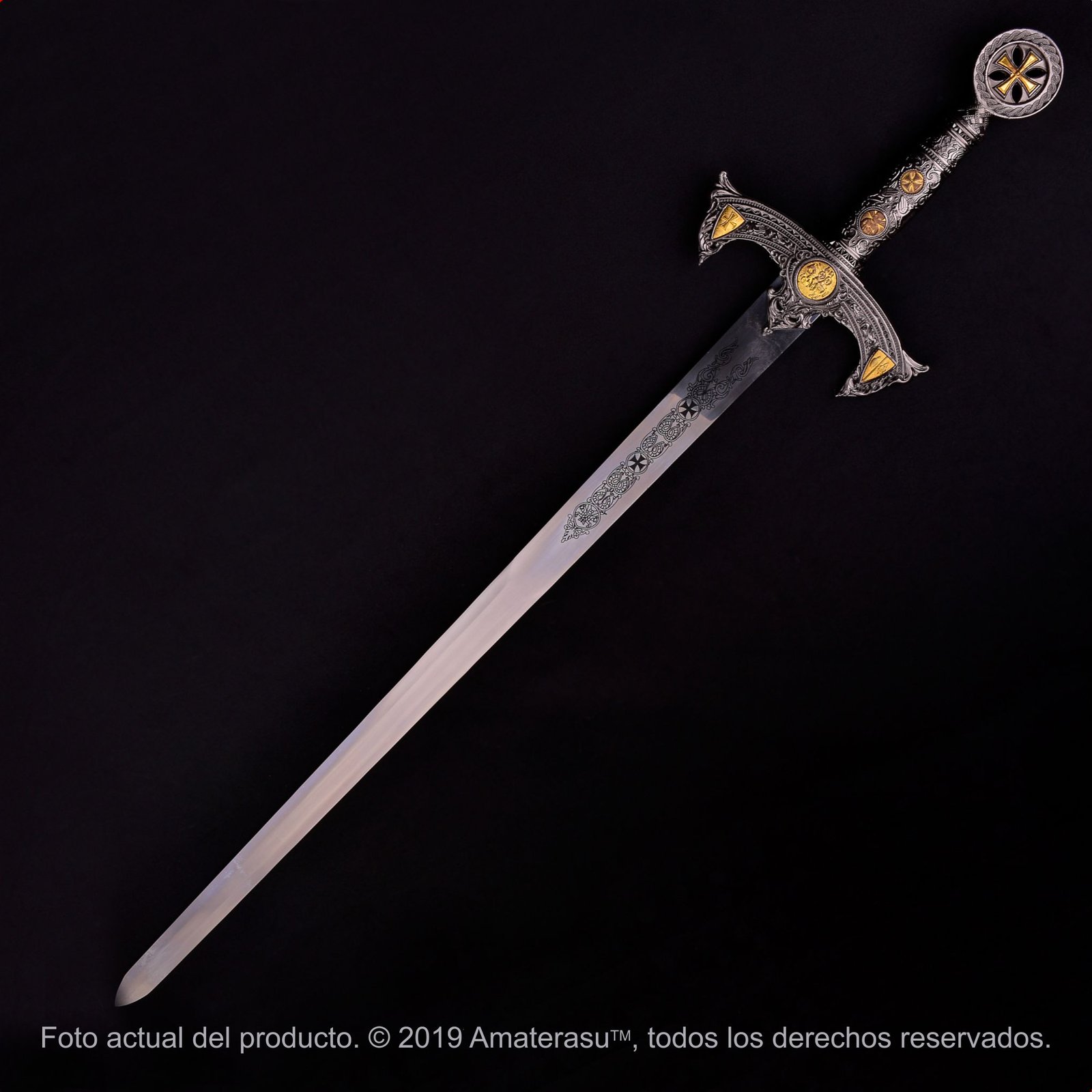 Espada Templaria Ceremonial - Orden del Temple