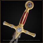 Espada Flamígera Masónica Grado Gran Maestro - Marto Toledo - Imagen 3