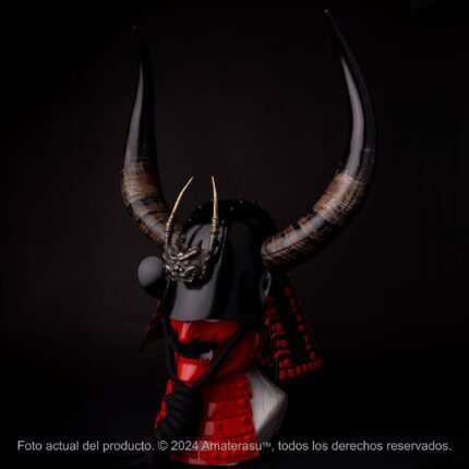 Casco Samurái Kabuto Ryu Kaku 龍角 - Zunari Bachi Escala 1:1