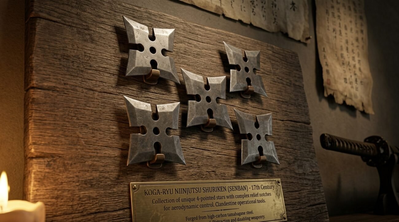 Shuriken Estrella Ninja tipo Senban